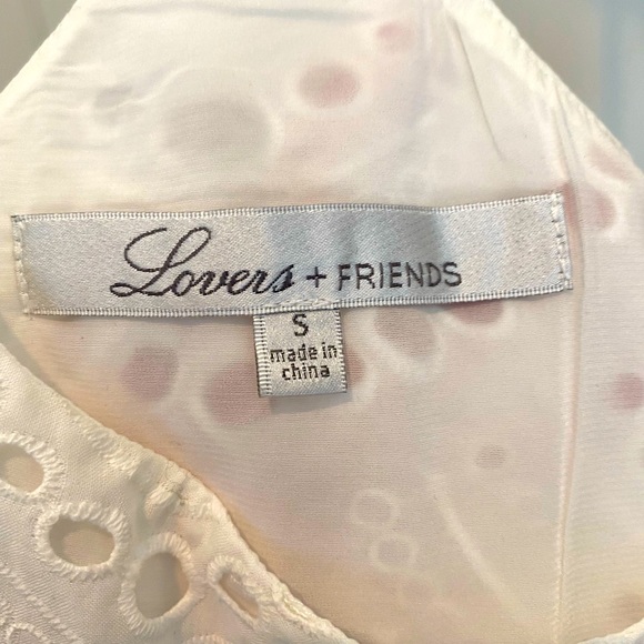 Lovers and Friends white lace spaghetti strap top. Size S - Picture 5 of 5
